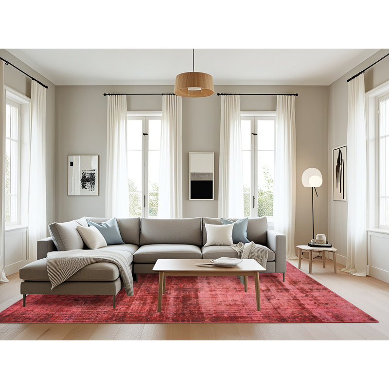 Abstract Indoor Rug, Rectangle 8' x 12'