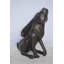 Statue Fulmer Rabbit Gazing Up Bronze - Taille: L 8 po x l 14 po x H 16 po.