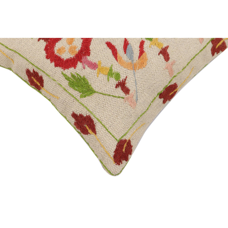 Housse et insert de coussin carré 100% laine