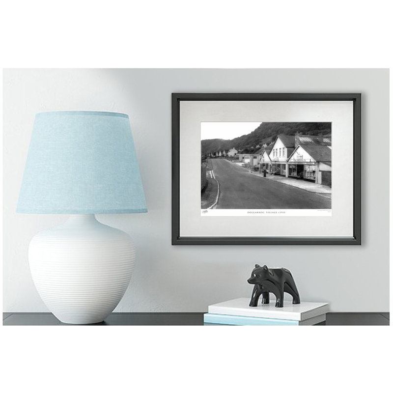 Dolgarrog, Village C1955 - Single Picture Frame Print, 60cm H x 80cm W x 2.3cm D