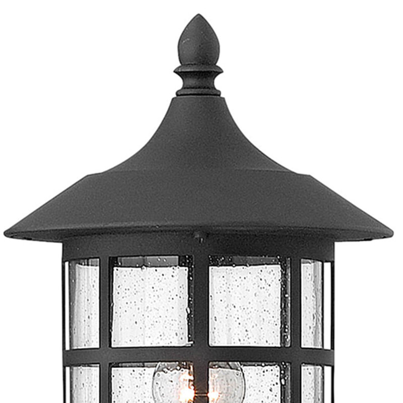 Freeport 1 Light Lantern Head, Black, MED