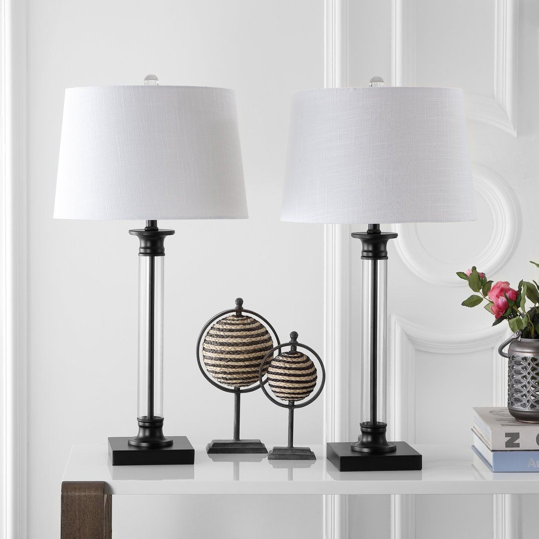 Exeter Table Lamp (Set of 2) Canora Grey