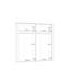 Ortiz 4 Door Manufactured Wood Wardrobe-1591763451