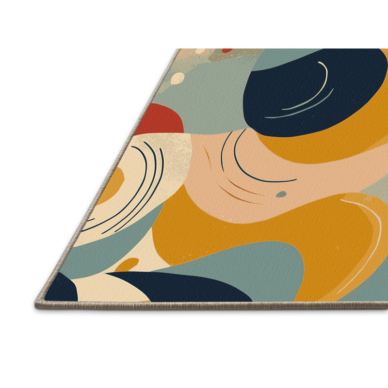 Spirited Line Rug, Rectangle 2' x 3'