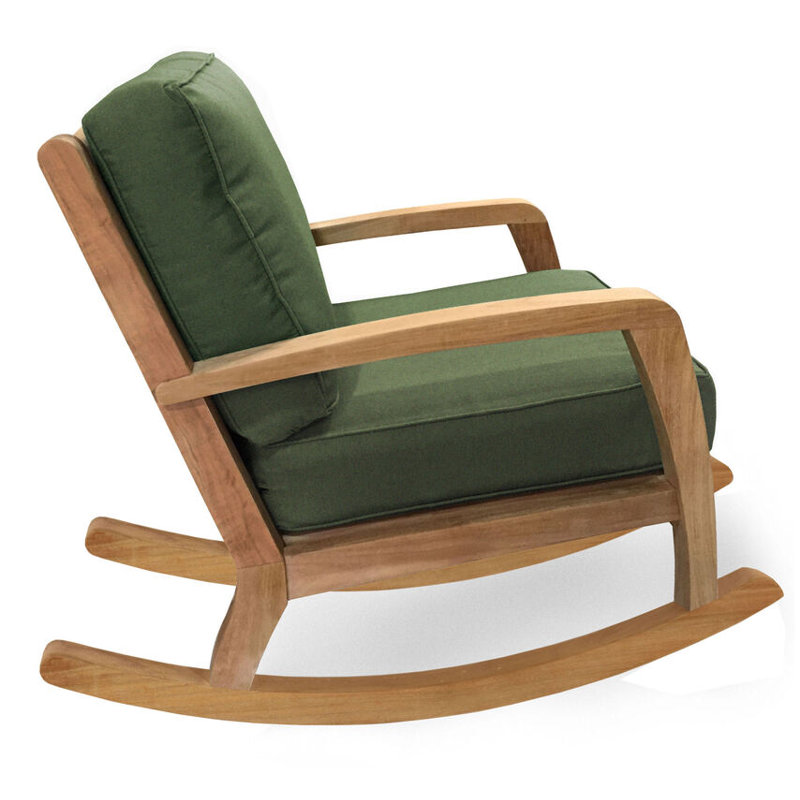 Chaise berçante d'extérieur Somerset, Vert foncé