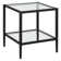 Hera Glass End Table with Storage
