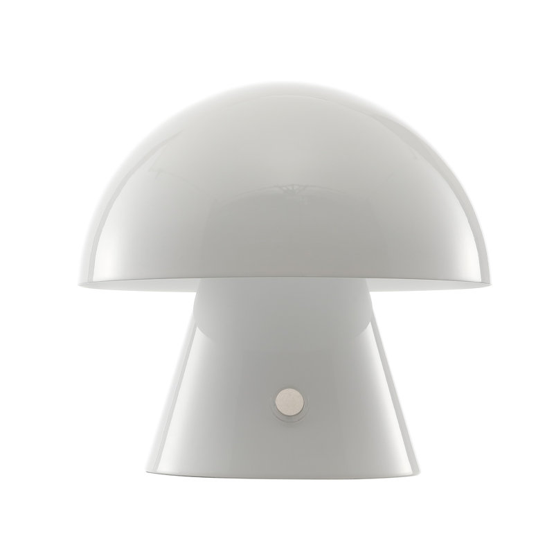 Lampe de table simple noire 7 po Xyanna, Blanc