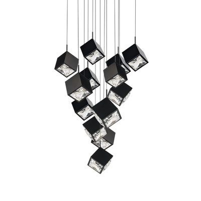 Ice Cube Square Multi-Light 4-CCT Pendant