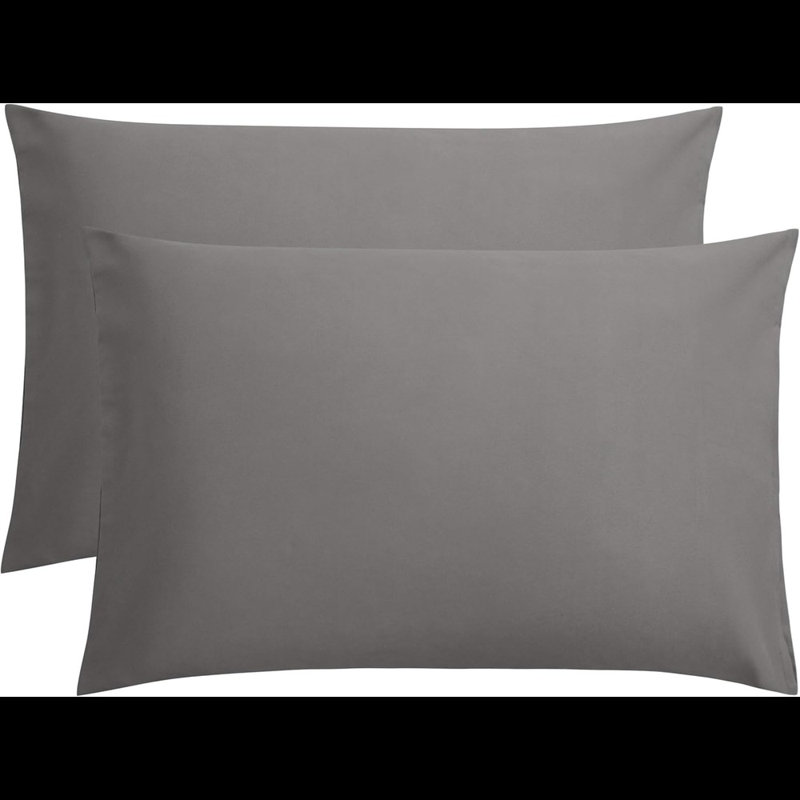 Clear - Set of 2, Dark Gray