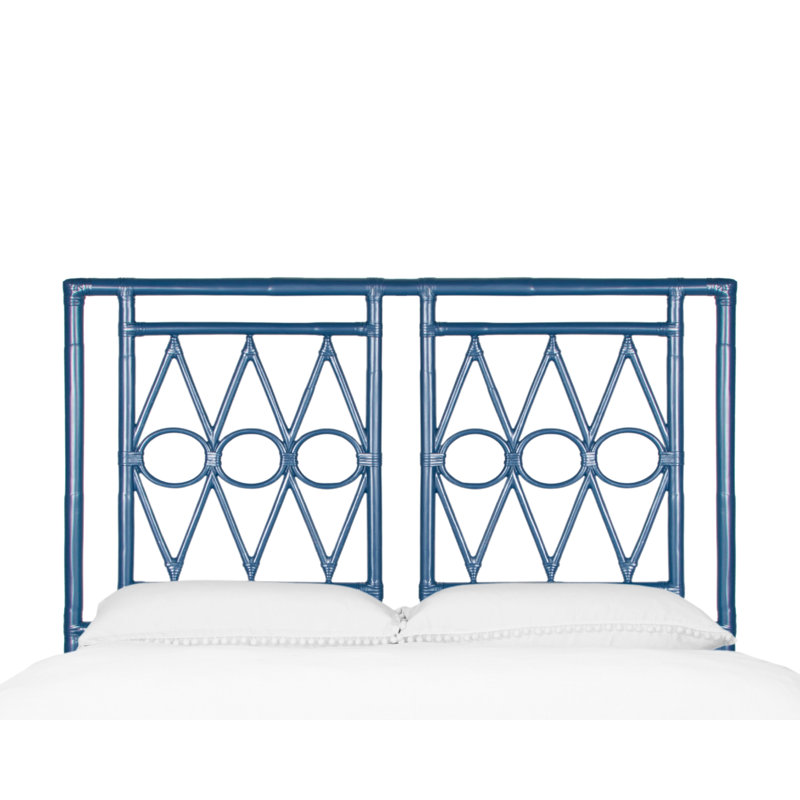 Michelle Headboard, Queen, Navy Blue