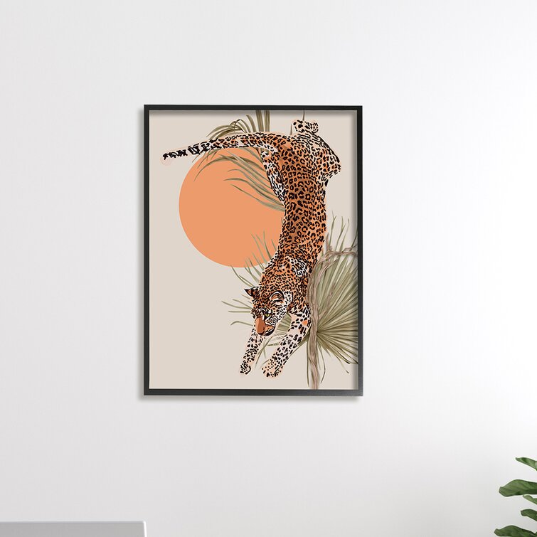 Leopard Palm Leaf II Wall Art, Canvas Prints, Framed Prints, Wall