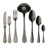 Caccia Flatware Set - 51 Pieces - Bronze