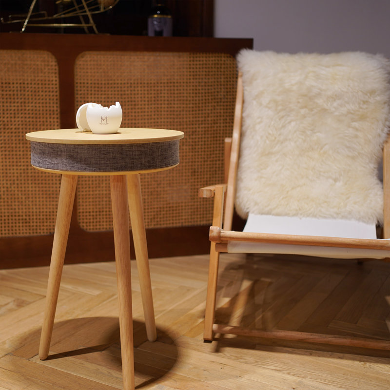 Mars Smart Coffee Table With Bluetooth Spearker And Wireless Charger And Built-In Battery