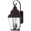 10-inch Outdoor Chain Lantern Pendant Lighting Fixture with Clear Water Glass Shade-101230752