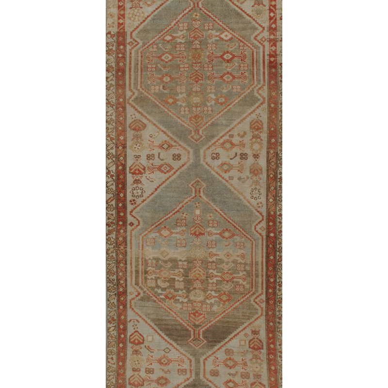 Keleh One-of-a-Kind Runner 3'7" X 16' Hand Knotted Area Rug
