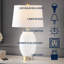 Tuscola Glass USB Table Lamp-1369042405