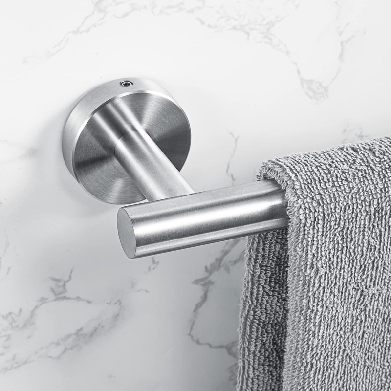 40 cm L Towel Bar, Silver