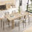 Rectangular Extendable Dining Table-1216029247
