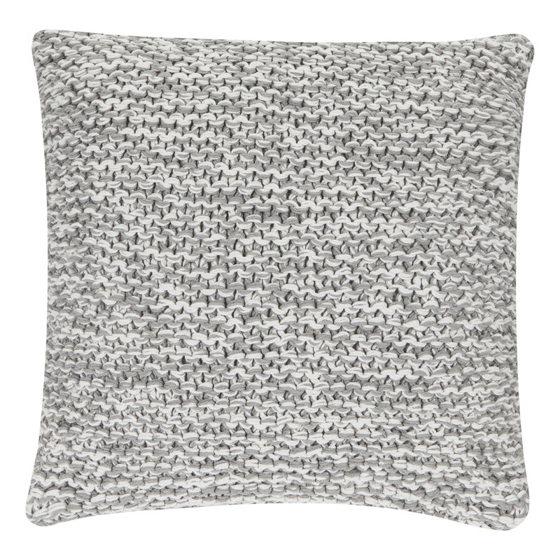 Coussin en coton Lisan, Taupe