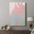 Blushing Abstract III -Custom Wrapped Gallery Cavas-1441631467