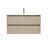Delly 36'' Single Bathroom Vanity with Engineered Stone Top-198999069