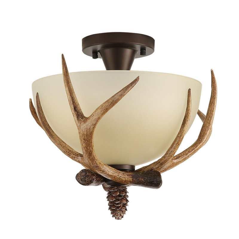 Plafonnier semi-encastré 3 lumières Ailsun 14,17 po