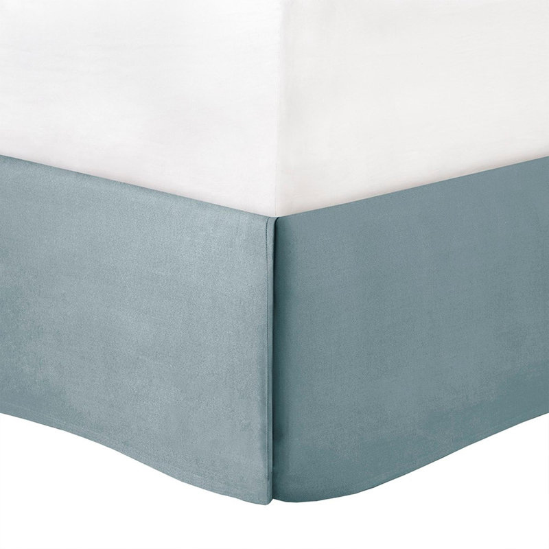 Ensemble d'édredon en polyester jacquard 8 pièces, Turquoise; argent, Édredon très grand californien et 7 pièces supp