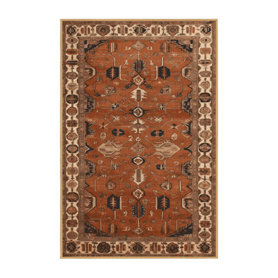 Tapis brun lavable à la machine