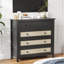 Buffet avec 4 tiroirs, console moderne en bois pour la cuisine-1490744813