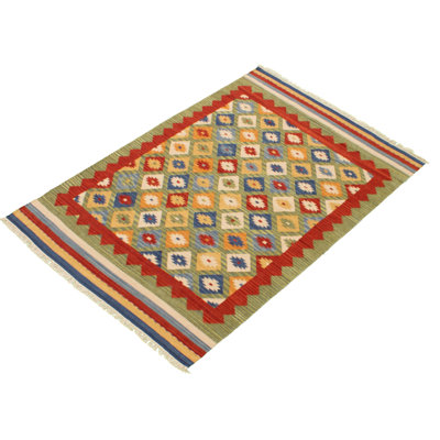 Maulik Wool Southwestern Indoor Rug