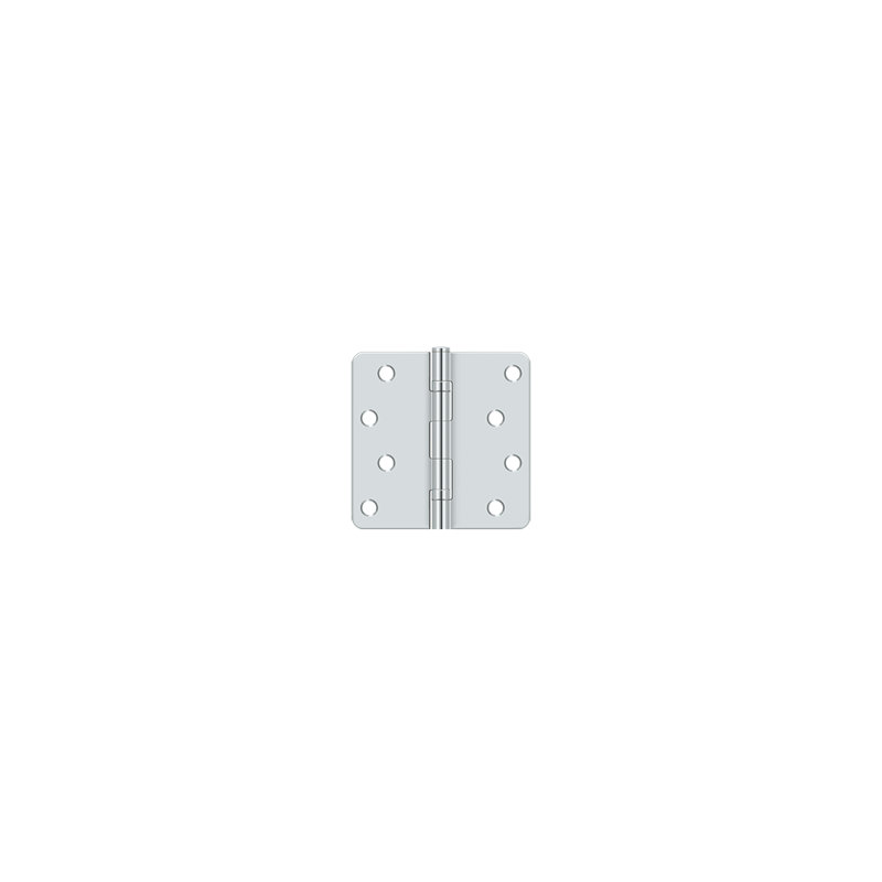 Steel Hinge, Polished Chrome