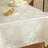 Rosdorf Park Textured Tablecloth Waterproof Spillproof Lace Trim Rectangle Jacquard Fabric Table Cloth, Kitchen Dinning Tabletop Decoration, Round Table Cover For Outdoor Use,Ivory White-739943100