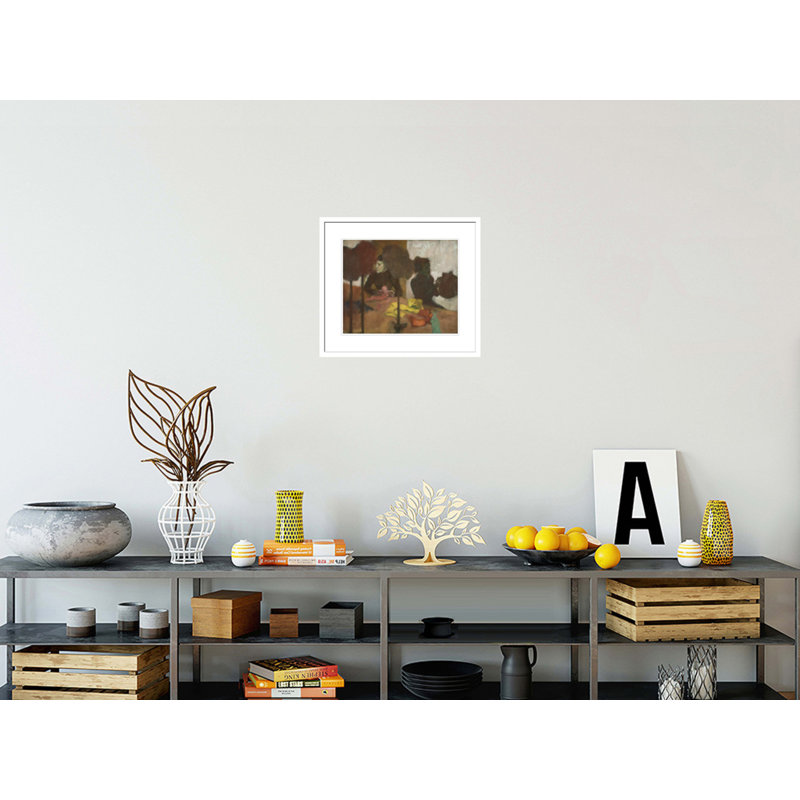 «The Milliners» par Edgar Degas, impression giclée sur cadre, H 17,75 po x l 20,44 po