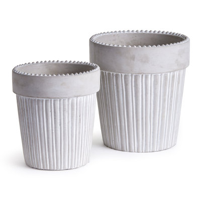 Addley Handmade Ceramic Pot Planter - Set of 2