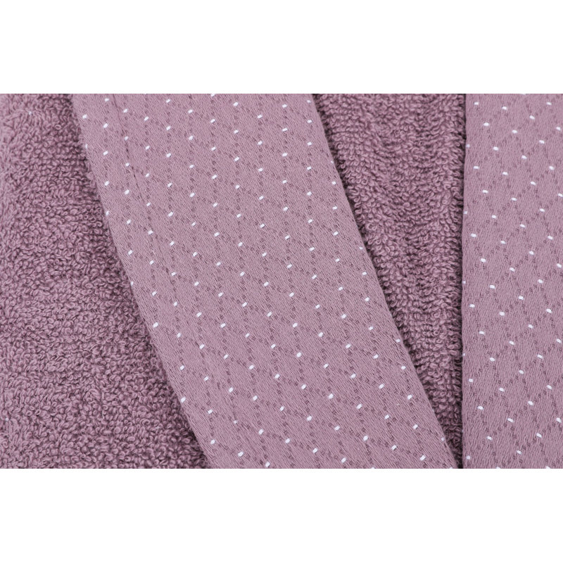 Peignoir 100% coton avec poches