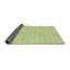 Tapis vert à motif géométrique Satterblanc-2100685234