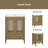 Binstead 24 " W Freestanding Standard Free Standing 1 Single Vanity Bathroom Vanity With Ceramic Top