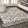 Amir Moroccan Beni Souk Cream/Black Rug
