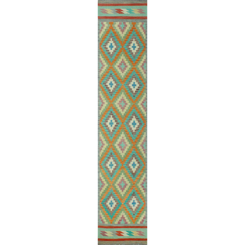Bobbee Wool Geometric Indoor Rug