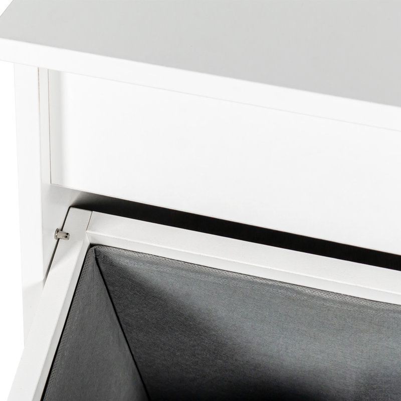 Laundry Cabinet ,With 2 Removable Liner Bags