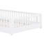 Lit maison avec fenêtre, tiroirs, tablettes, garde-corps et port USB-582269743