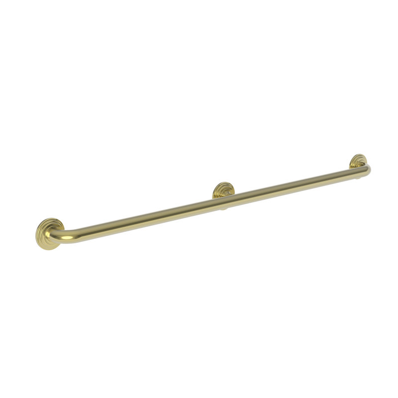 Astor 42" Grab Bar, Polished Brass
