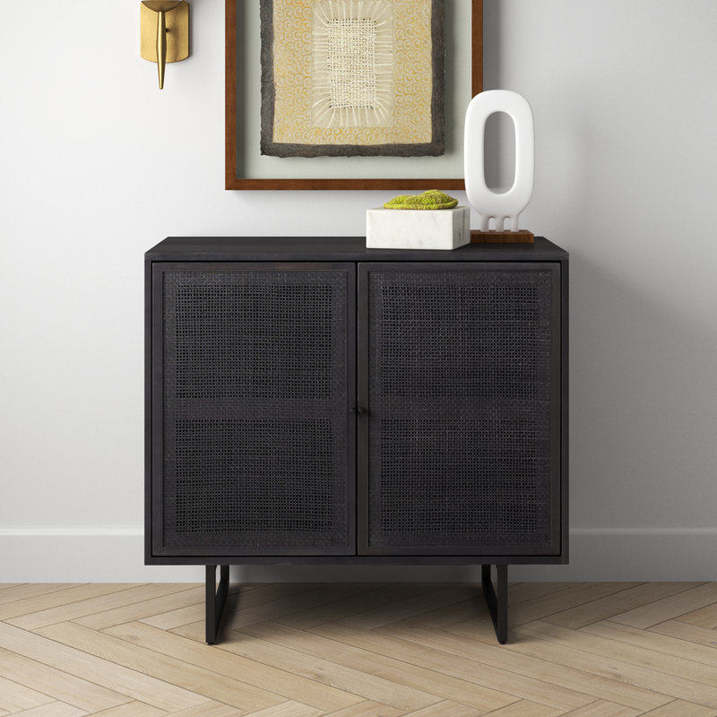 Jensi Accent Cabinet, Black