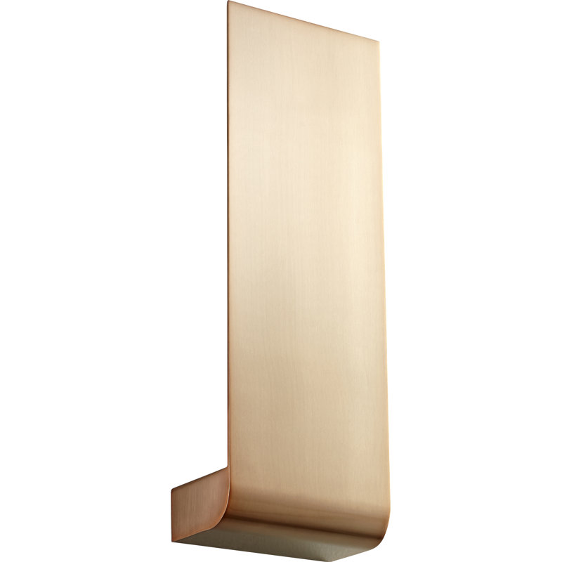 Plafonnier encastré 1 lumière del Caffrey, Cuivre satiné