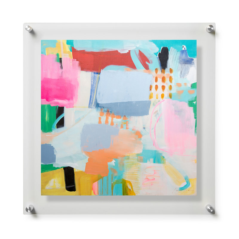 «Just For Play» par Leslie Gaworecki, H 32 po x l 32 po, Impression encadrée sans passe-partout