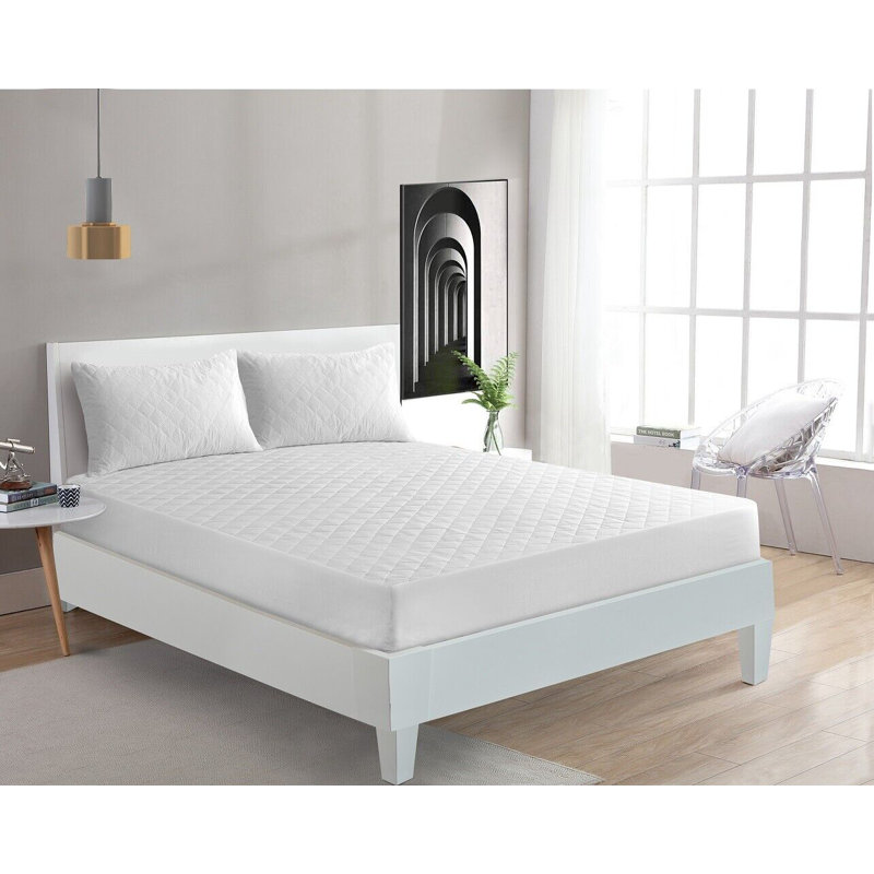 Aralyn Fitted Mattress Protector Case Pack, Small Double (4')