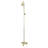 Kingston Brass Vintage Two-Handle 2-Hole Wall Mount Clawfoot Tub Faucet Package with Shower Combo-12624560