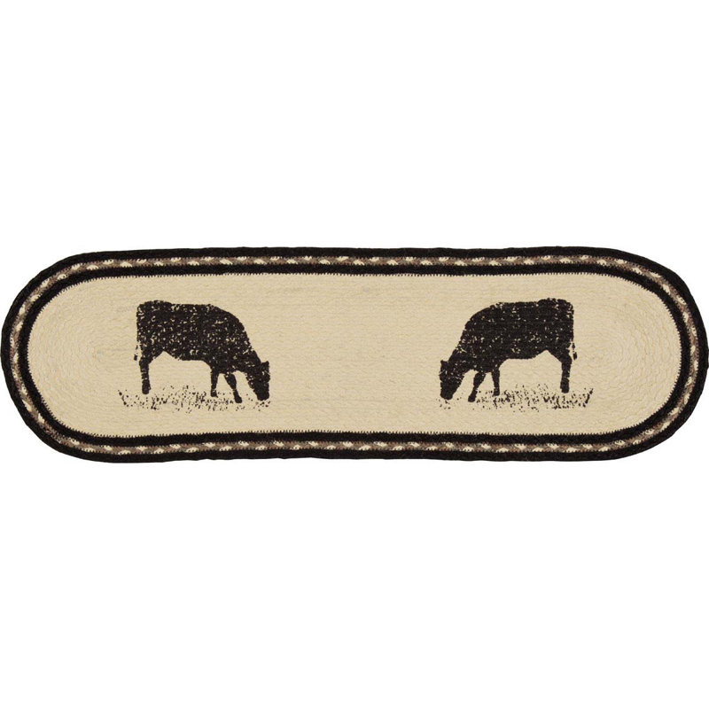 Tapis d'escalier Sawyer Mill Classic, Oval 8,5 po x 2 pi 3 po