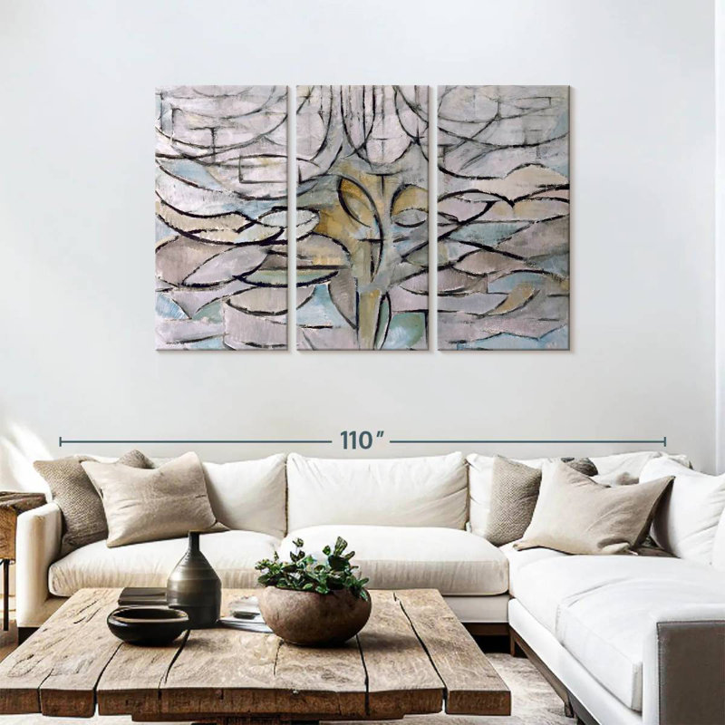 Avery The Flowering Apple Tree, 48" H x 74" W
