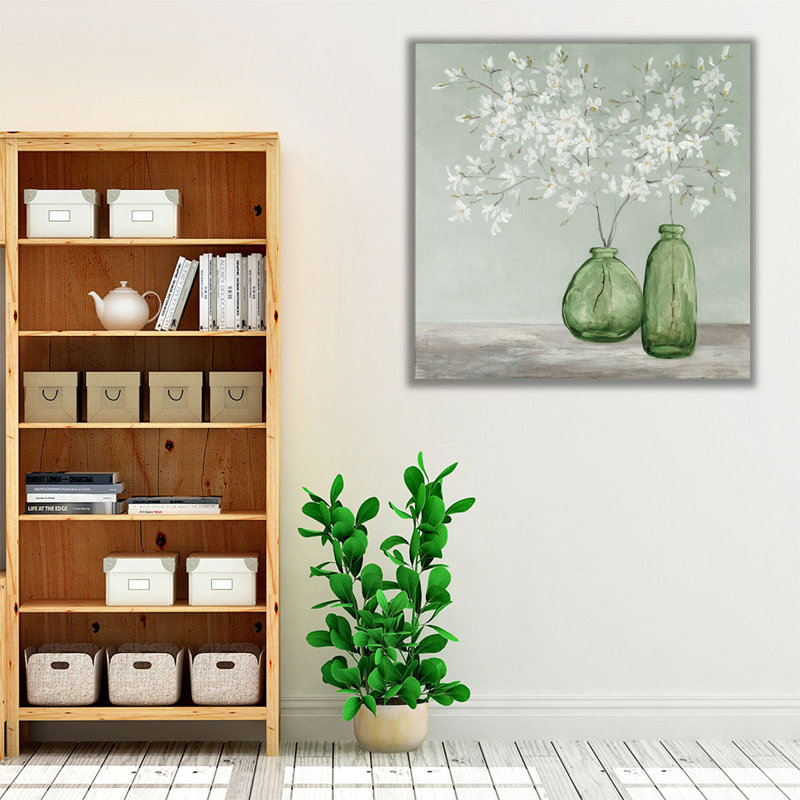 «Spring Delight Green», reproduction d'art sur toile, H 40 po x l 40 po